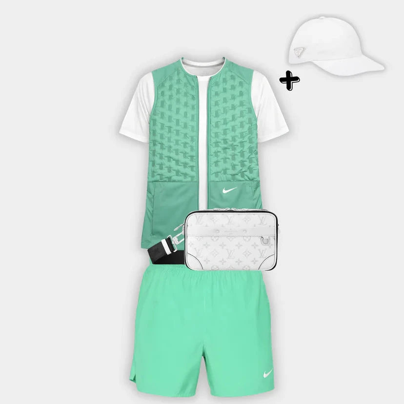 Outfit Therma Fit Vert +Saccoche +  Casquette Offerte